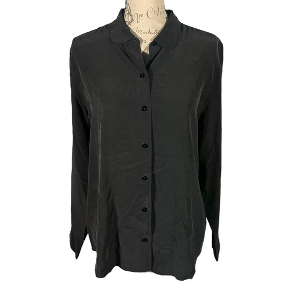 Everlane Black Blouse - Picture 2 of 8